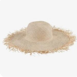 San Diego Hat Company Stylish Straw Sun Hat Oversized BNWT